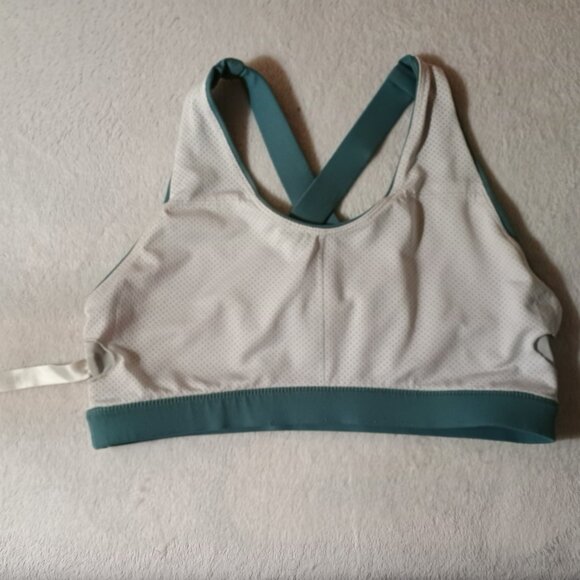EUC: Lululemon Energy Longline Bra Medium Support B/C Cup Medium Forest - Picture 5 of 5